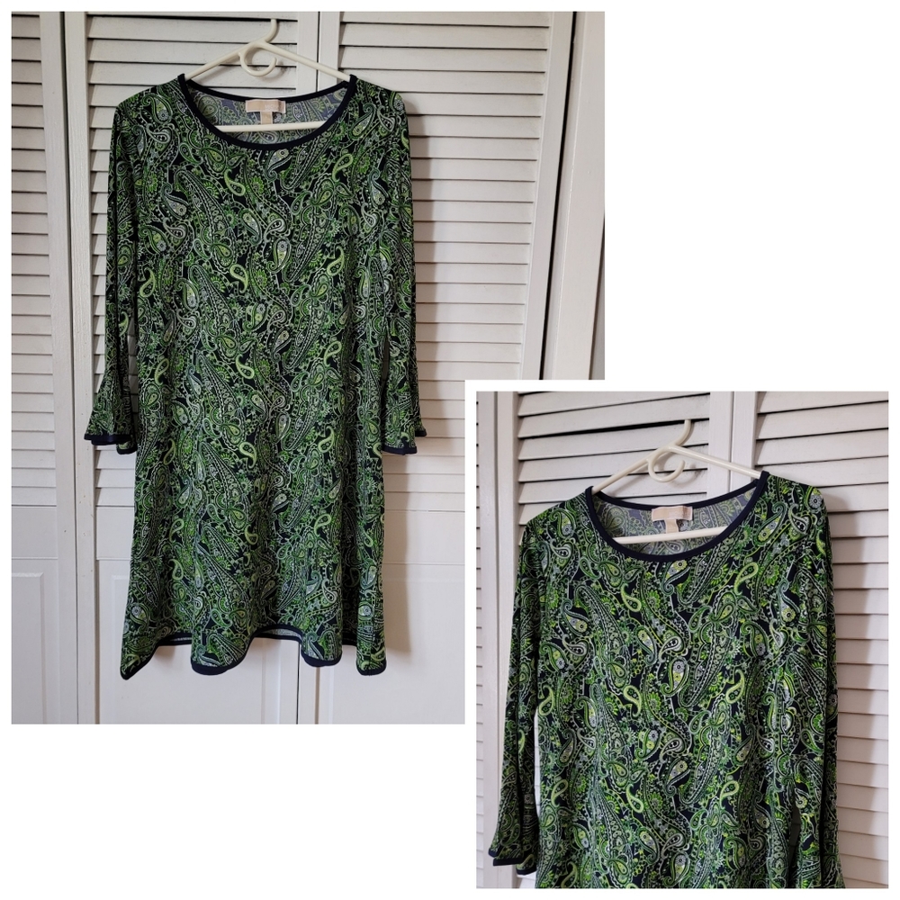 NWOT |Michael by Michael Kors| Paisley Dress, Size L